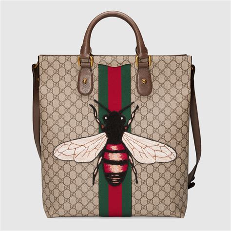 gucci backpack purse with bee